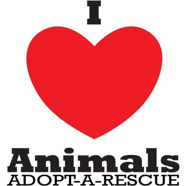 Picture of Adopt Animals SVG File