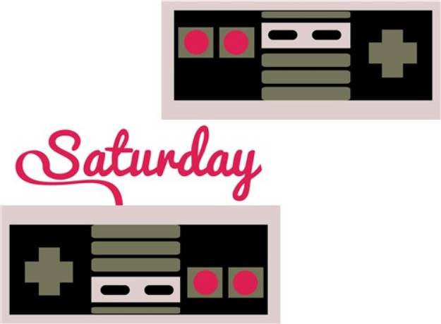 Picture of Saturday Gaming SVG File
