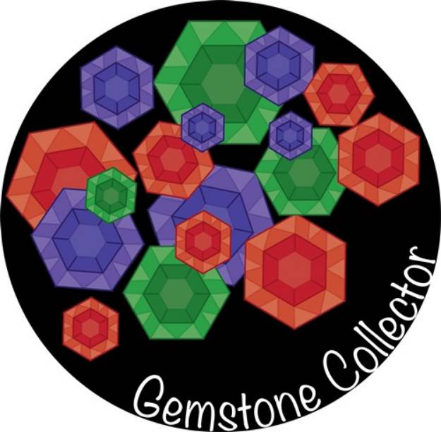 Picture of Gemstone Collector SVG File