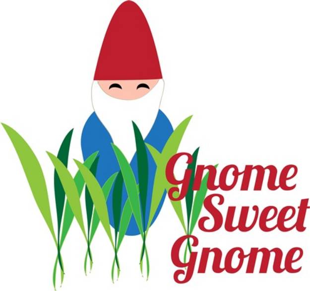 Picture of Gnome Sweet Gnome SVG File