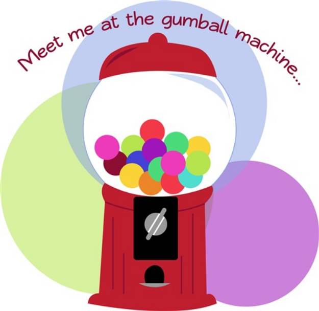 Picture of Gumball Machine SVG File