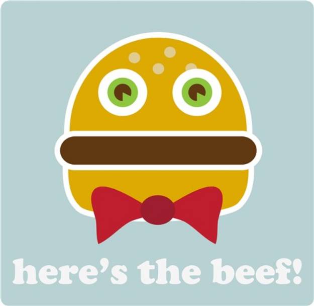 Picture of Heres The Beef SVG File