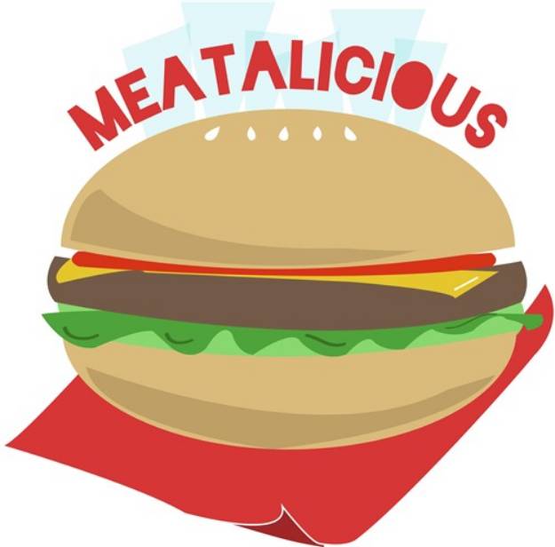 Picture of Meatalicious SVG File