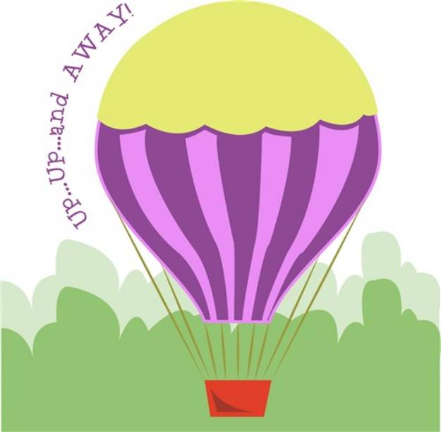 Picture of Up Up And Away SVG File