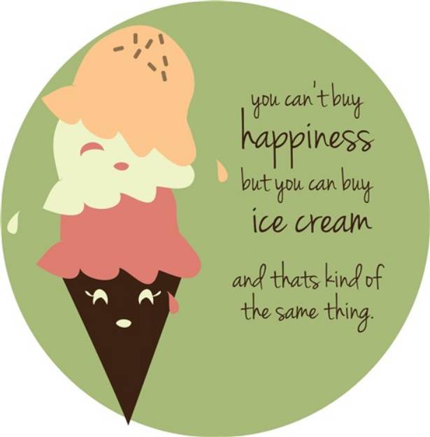 Picture of Buy Ice Cream SVG File