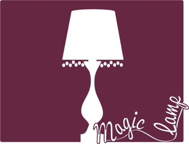 Picture of Magic Lamp SVG File