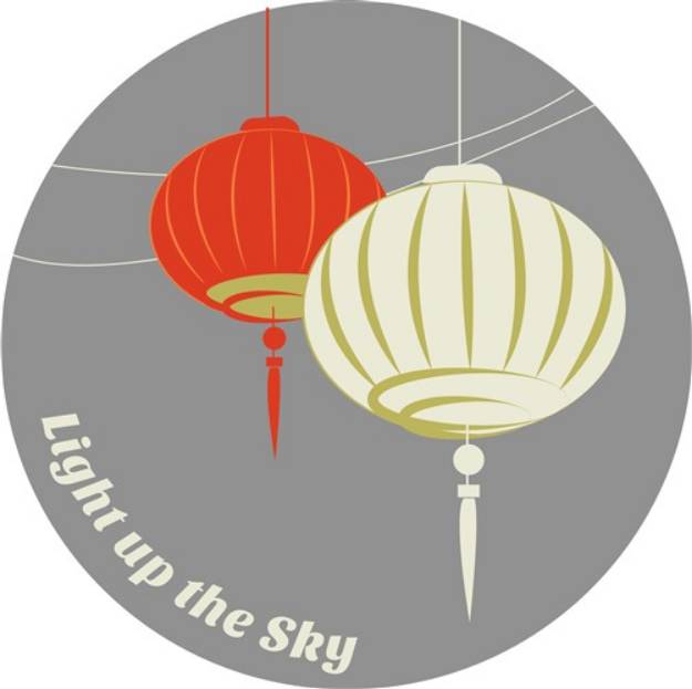 Picture of Light Up The Sky SVG File