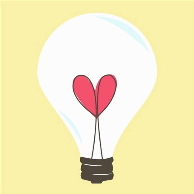 Picture of Light Bulb SVG File