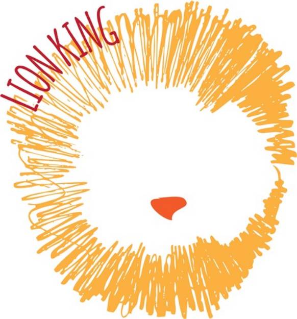 Picture of Lion King SVG File