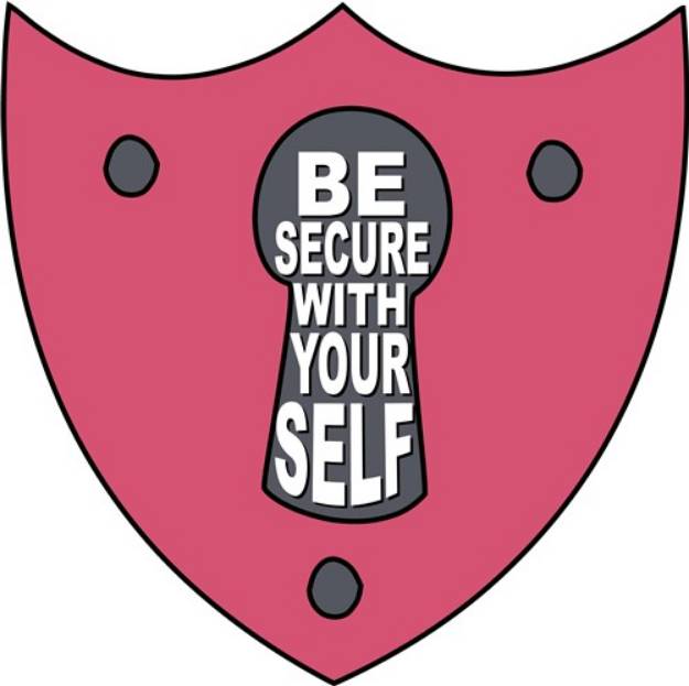 Picture of Be Secure With Yourself SVG File