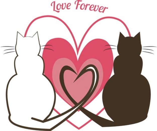 Picture of Love Forever SVG File