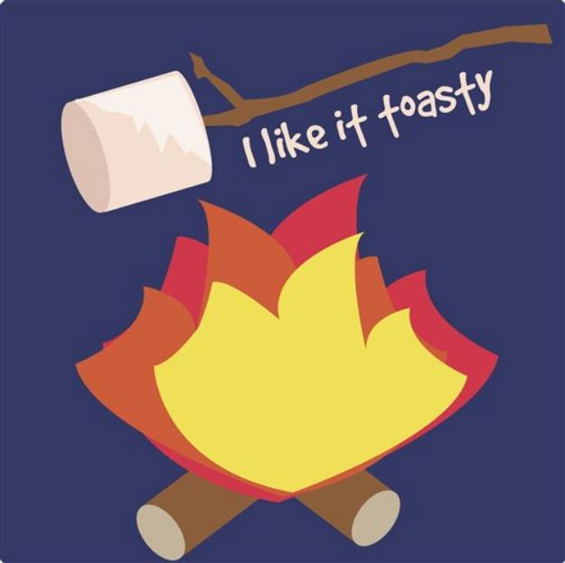 Picture of I Like It Toasty SVG File
