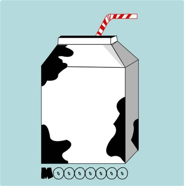 Picture of Mooooo Milk SVG File
