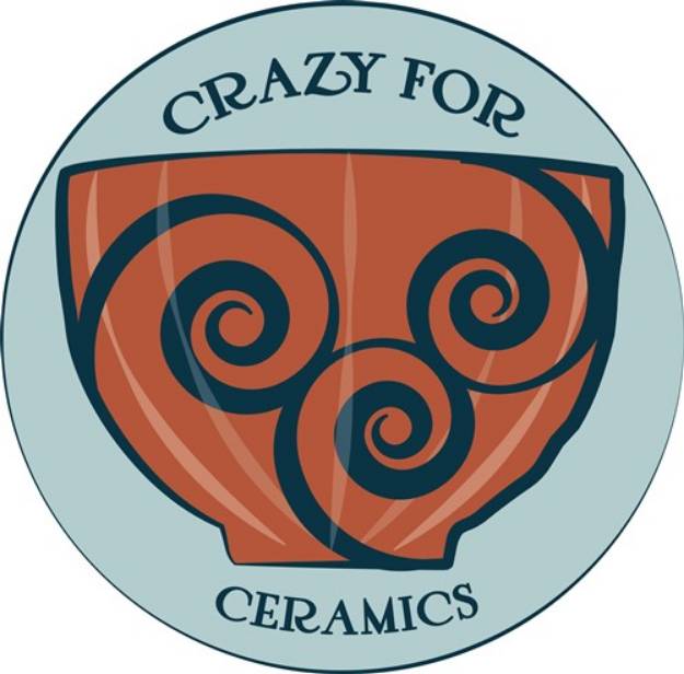 Picture of Crazy For Ceramics SVG File