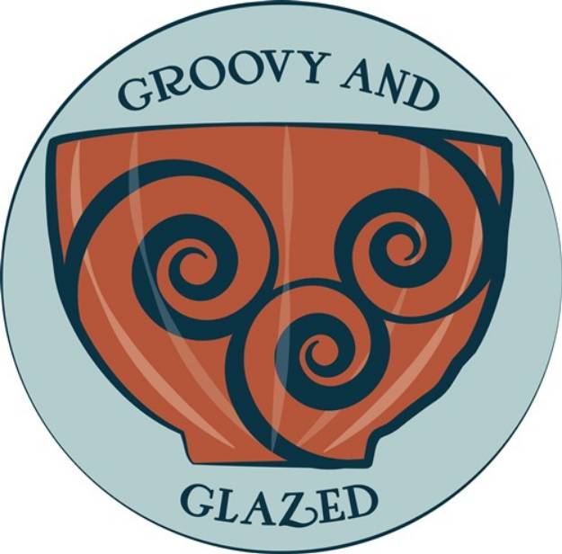 Picture of Groovy And Glazed SVG File