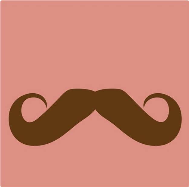 Picture of Mustache SVG File