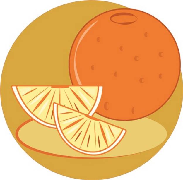 Picture of Orange SVG File