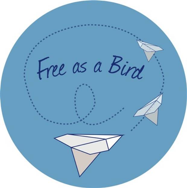 Picture of Free As A Bird SVG File