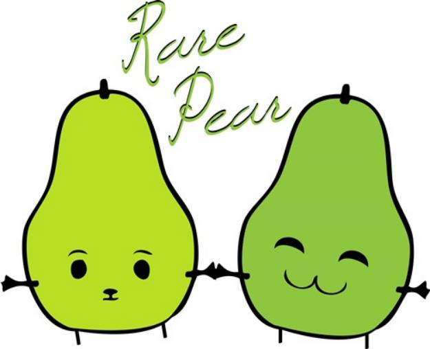 Picture of Rare Pear SVG File