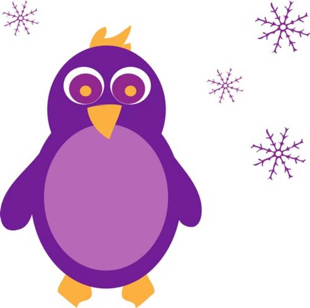 Picture of Snow Penguin SVG File