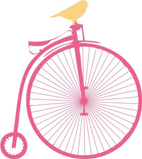 Picture of Penny Farthing SVG File