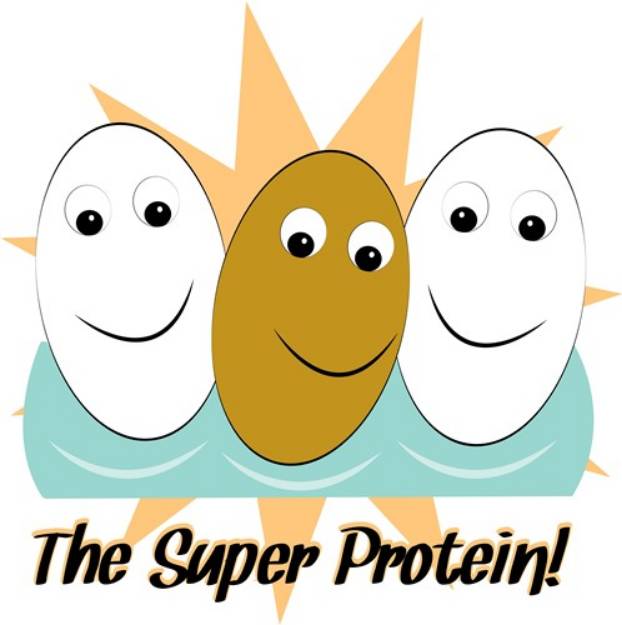 Picture of The Super Protein SVG File
