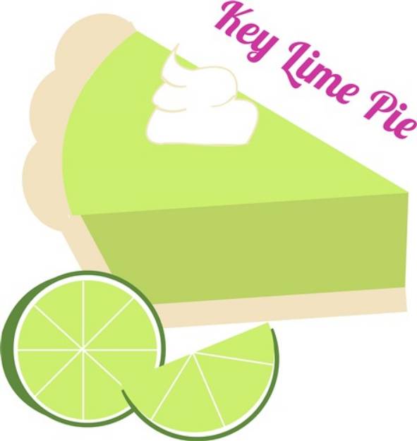 Picture of Key Lime Pie SVG File