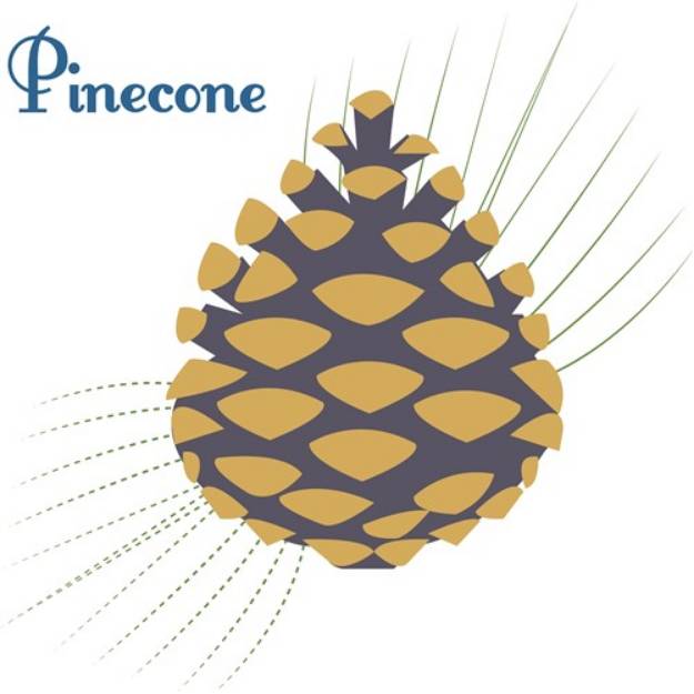 Picture of Pinecone SVG File