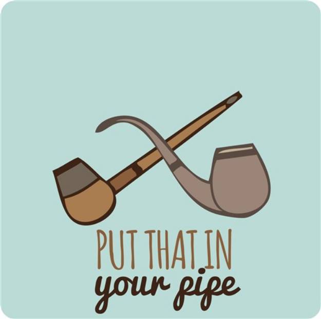 Picture of In Your Pipe SVG File