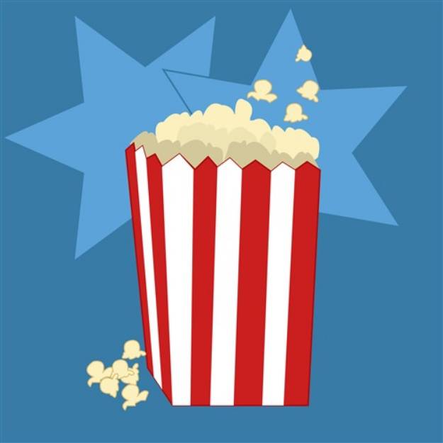 Picture of Popcorn SVG File