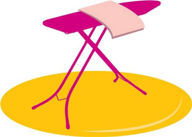 Picture of Ironing Board SVG File