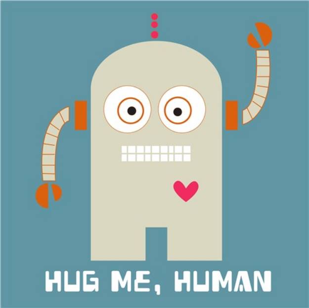 Picture of Hug Me Human SVG File