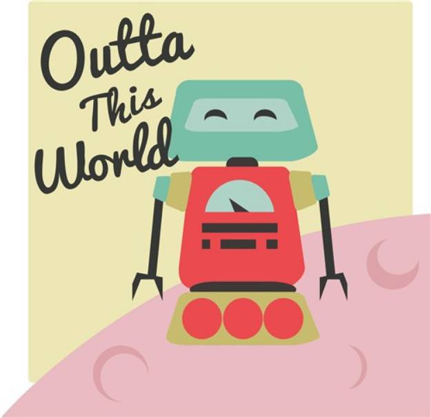 Picture of Outta This World SVG File