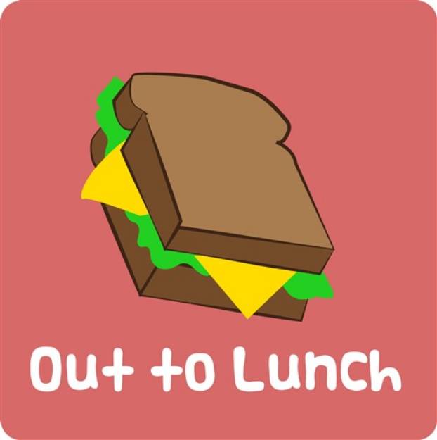 Picture of Out To Lunch SVG File
