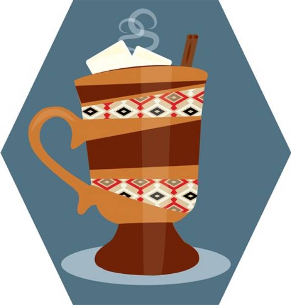 Picture of Mexican Hot Chocolate SVG File