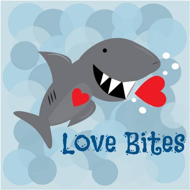 Picture of Love Bites SVG File