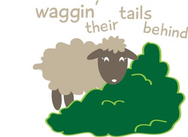 Picture of Waggin Their Tails SVG File