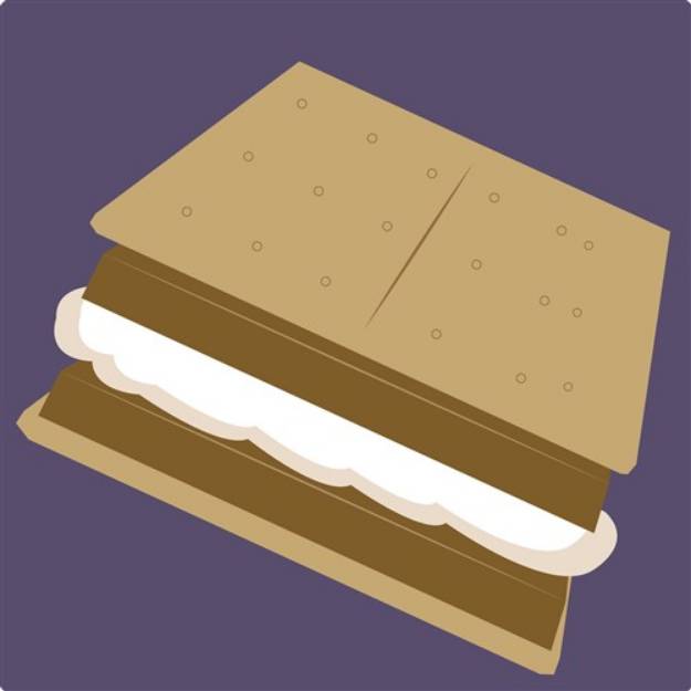Picture of Smores SVG File