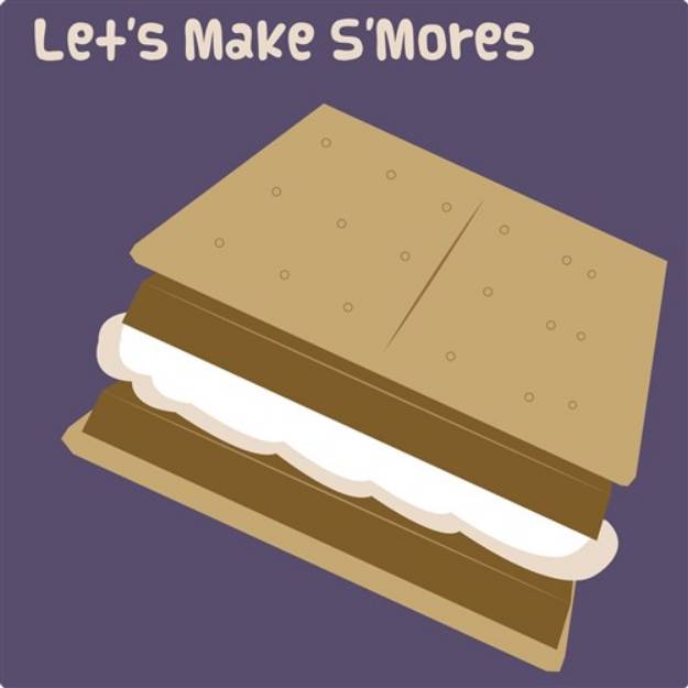 Picture of Lets Make Smores SVG File