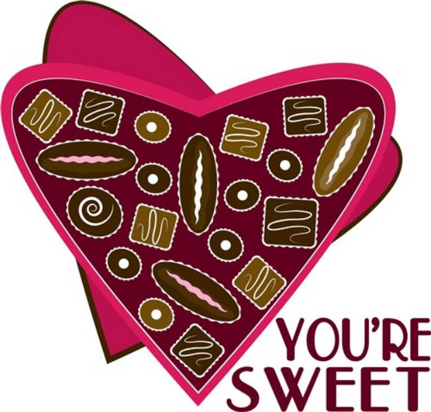 Picture of Youre Sweet SVG File