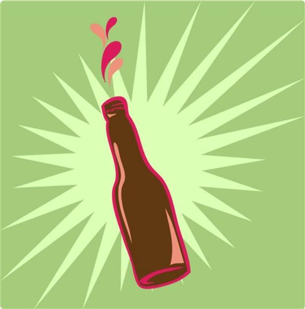 Picture of Soda Bottle SVG File
