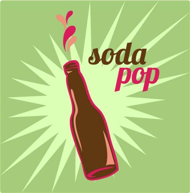 Picture of Soda Pop SVG File