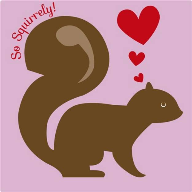 Picture of So Squirrely SVG File
