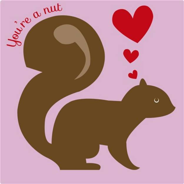 Picture of Youre A Nut SVG File