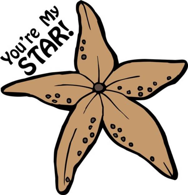 Picture of Youre My Star SVG File