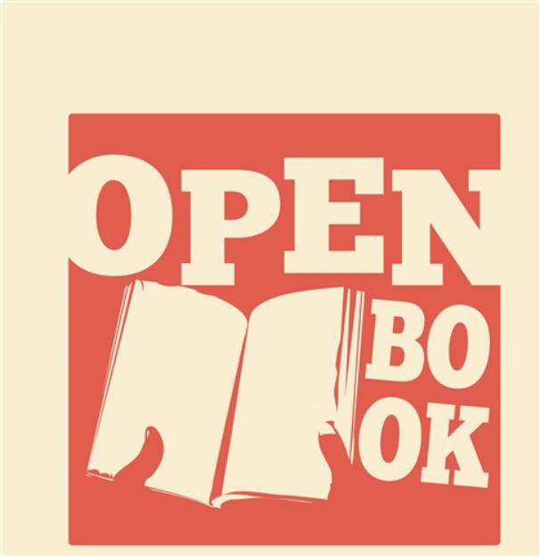 Picture of Open Book SVG File