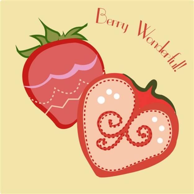Picture of Berry Wonderful SVG File