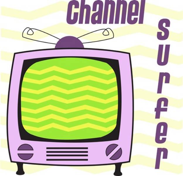 Picture of Channel Surfer SVG File