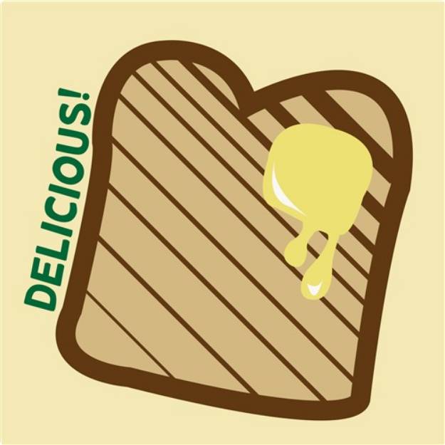 Picture of Delicious Toast SVG File