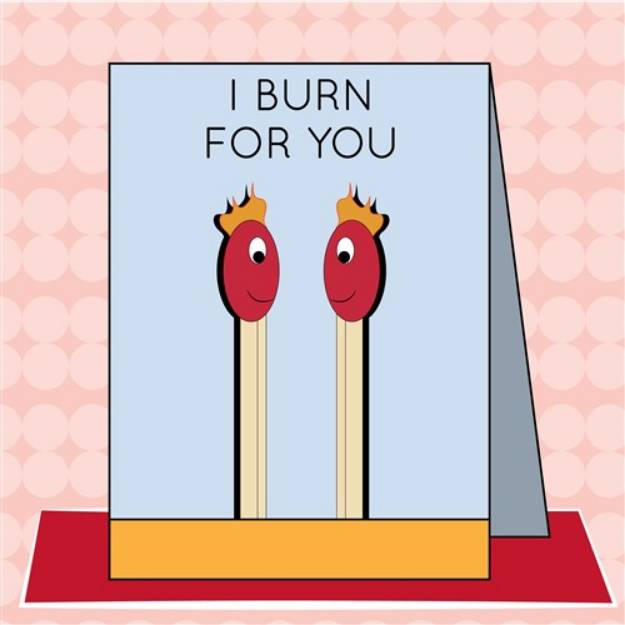 Picture of I Burn For You SVG File